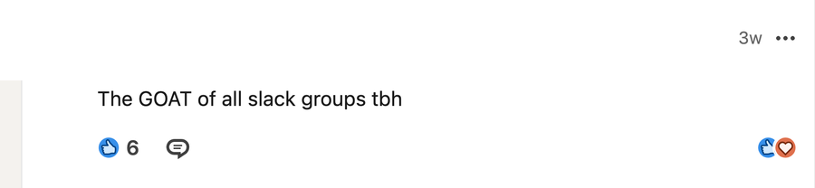 Member comment