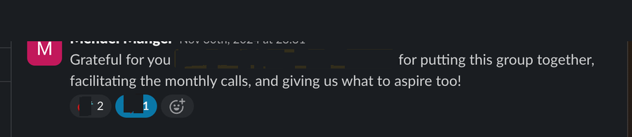 Member comment