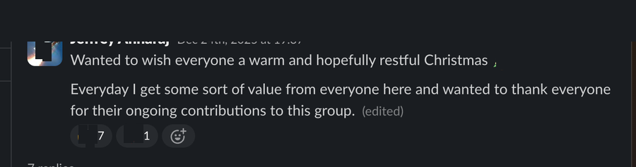 Member comment
